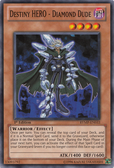 Destiny HERO - Diamond Dude [RYMP-EN033] Common | Black Swamp Games