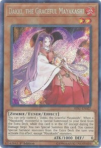 Dakki, the Graceful Mayakashi [HISU-EN027] Secret Rare | Black Swamp Games