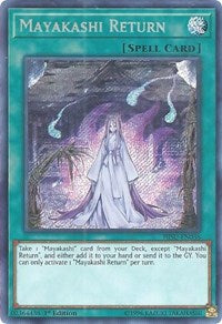 Mayakashi Return [HISU-EN038] Secret Rare | Black Swamp Games