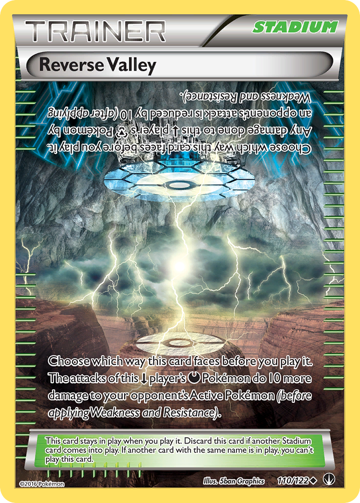 Reverse Valley (110/122) [XY: BREAKpoint] | Black Swamp Games