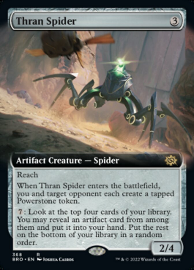 Thran Spider (Extended Art) [The Brothers' War] | Black Swamp Games