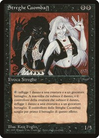 Cuombajj Witches (Italian) - "Streghe Cuomabajj" [Renaissance] | Black Swamp Games