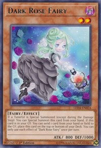 Dark Rose Fairy [LED4-EN024] Rare | Black Swamp Games