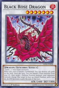 Black Rose Dragon [LED4-EN028] Common | Black Swamp Games