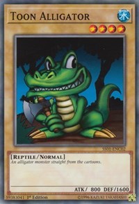 Toon Alligator [SS01-ENC02] Common | Black Swamp Games