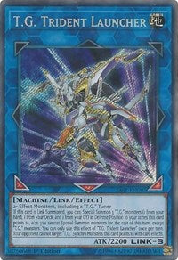 T.G. Trident Launcher [SAST-EN050] Secret Rare | Black Swamp Games