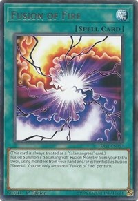 Fusion of Fire [SAST-EN057] Rare | Black Swamp Games