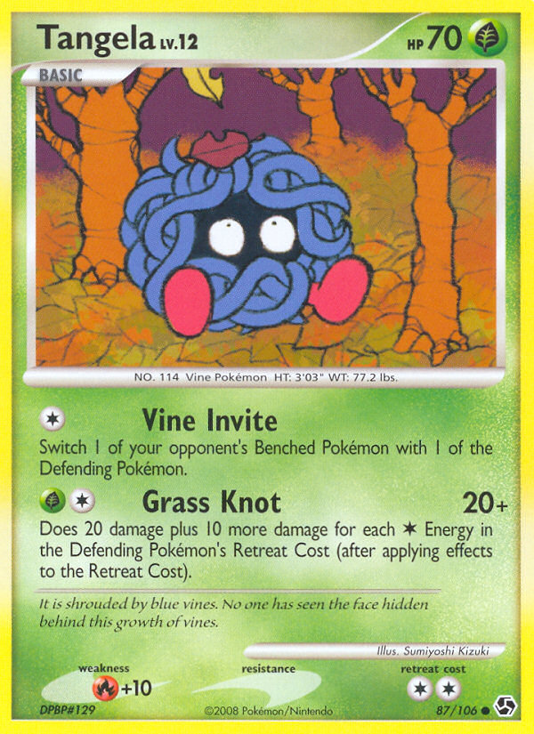 Tangela (87/106) [Diamond & Pearl: Great Encounters] | Black Swamp Games