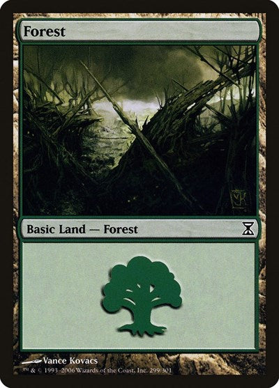 Forest [Time Spiral] | Black Swamp Games