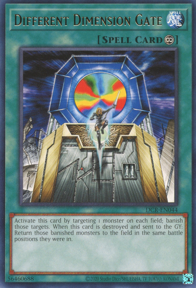 Different Dimension Gate [DCR-EN044] Rare | Black Swamp Games
