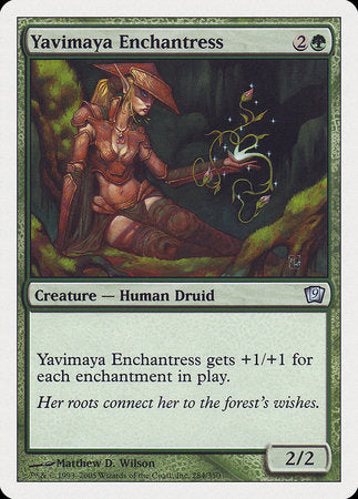 Yavimaya Enchantress [Ninth Edition] | Black Swamp Games