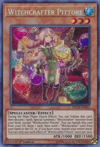 Witchcrafter Pittore [INCH-EN015] Secret Rare | Black Swamp Games