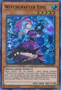 Witchcrafter Edel [INCH-EN017] Super Rare | Black Swamp Games