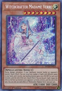 Witchcrafter Madame Verre [INCH-EN019] Secret Rare | Black Swamp Games