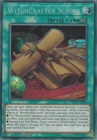 Witchcrafter Scroll [INCH-EN025] Secret Rare | Black Swamp Games