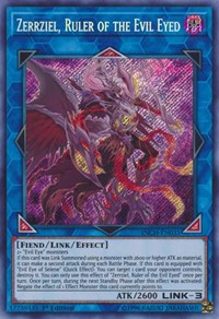 Zerrziel, Ruler of the Evil Eyed [INCH-EN031] Secret Rare | Black Swamp Games