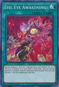 Evil Eye Awakening [INCH-EN034] Secret Rare | Black Swamp Games