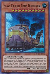 Heavy Freight Train Derricrane [INCH-EN046] Super Rare | Black Swamp Games