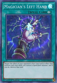 Magician's Left Hand [INCH-EN058] Super Rare | Black Swamp Games
