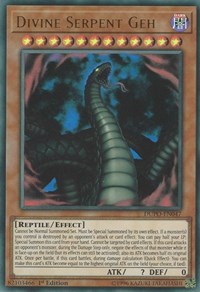 Divine Serpent Geh [DUPO-EN047] Ultra Rare | Black Swamp Games