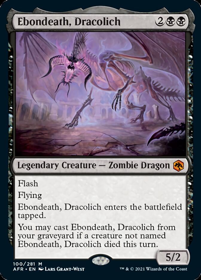 Ebondeath, Dracolich [Dungeons & Dragons: Adventures in the Forgotten Realms] | Black Swamp Games