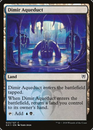 Dimir Aqueduct [GRN Guild Kit] | Black Swamp Games