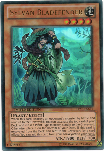 Sylvan Bladefender [LVAL-ENSP1] Ultra Rare | Black Swamp Games