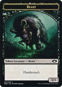 Beast Token [Mythic Edition: War of the Spark] | Black Swamp Games