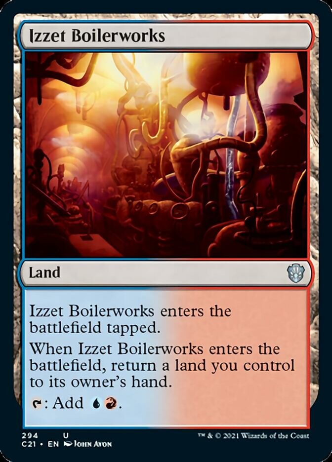 Izzet Boilerworks [Commander 2021] | Black Swamp Games