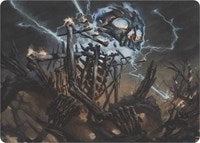 Lightning Skelemental (Art Series) [Art Series: Modern Horizons] | Black Swamp Games