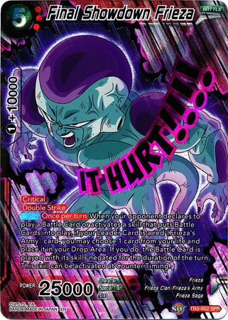 Final Showdown Frieza (SPR) [TB3-002_SPR] | Black Swamp Games