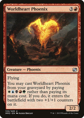 Worldheart Phoenix [Modern Masters 2015] | Black Swamp Games