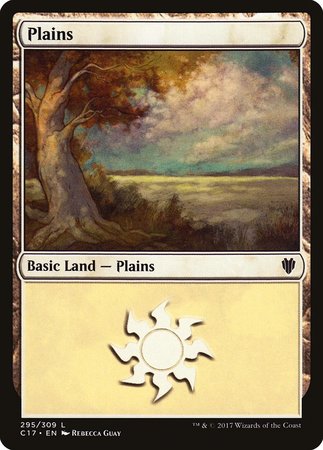 Plains (295) [Commander 2017] | Black Swamp Games