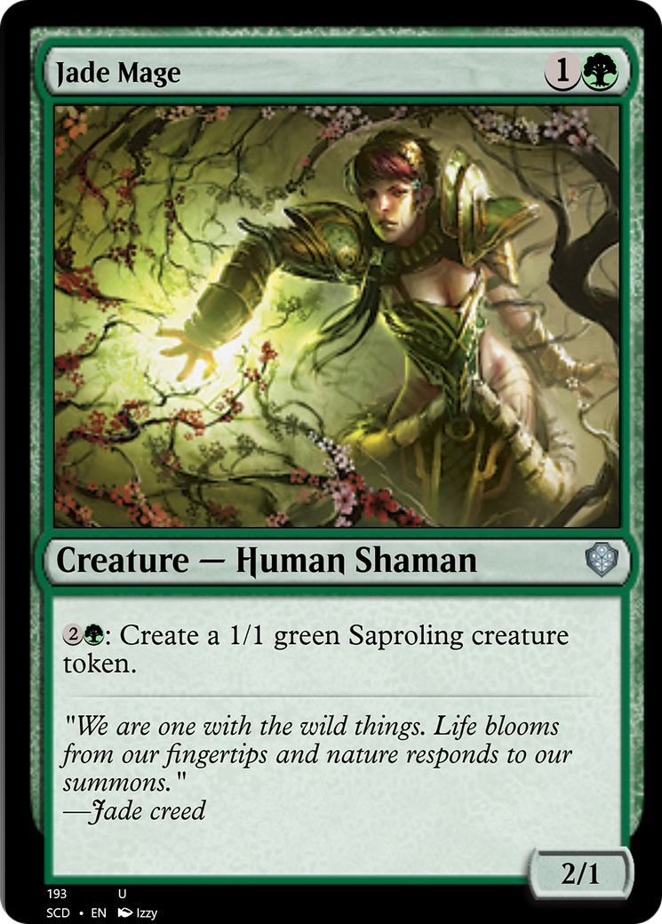 Jade Mage [Starter Commander Decks] | Black Swamp Games