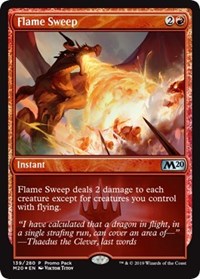 Flame Sweep [Promo Pack: Core Set 2020] | Black Swamp Games