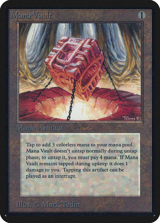 Mana Vault [Limited Edition Alpha] | Black Swamp Games