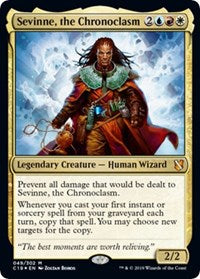 Sevinne, the Chronoclasm (Commander 2019) [Oversize Cards] | Black Swamp Games