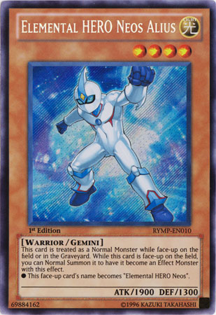 Elemental HERO Neos Alius [RYMP-EN010] Secret Rare | Black Swamp Games