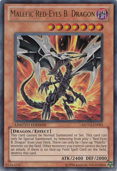 Malefic Red-Eyes B. Dragon [MOV2-EN001] Ultra Rare | Black Swamp Games