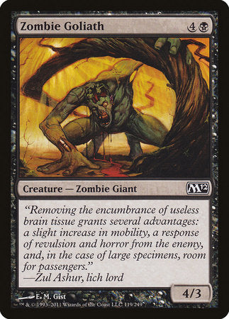 Zombie Goliath [Magic 2012] | Black Swamp Games