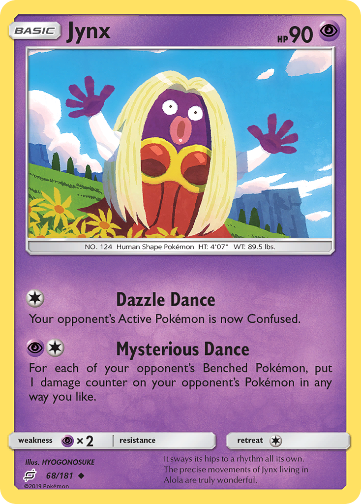 Jynx (68/181) [Sun & Moon: Team Up] | Black Swamp Games