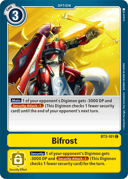 Bifrost [BT3-101] [Release Special Booster Ver.1.5] | Black Swamp Games