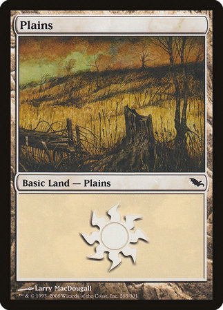 Plains (285) [Shadowmoor] | Black Swamp Games