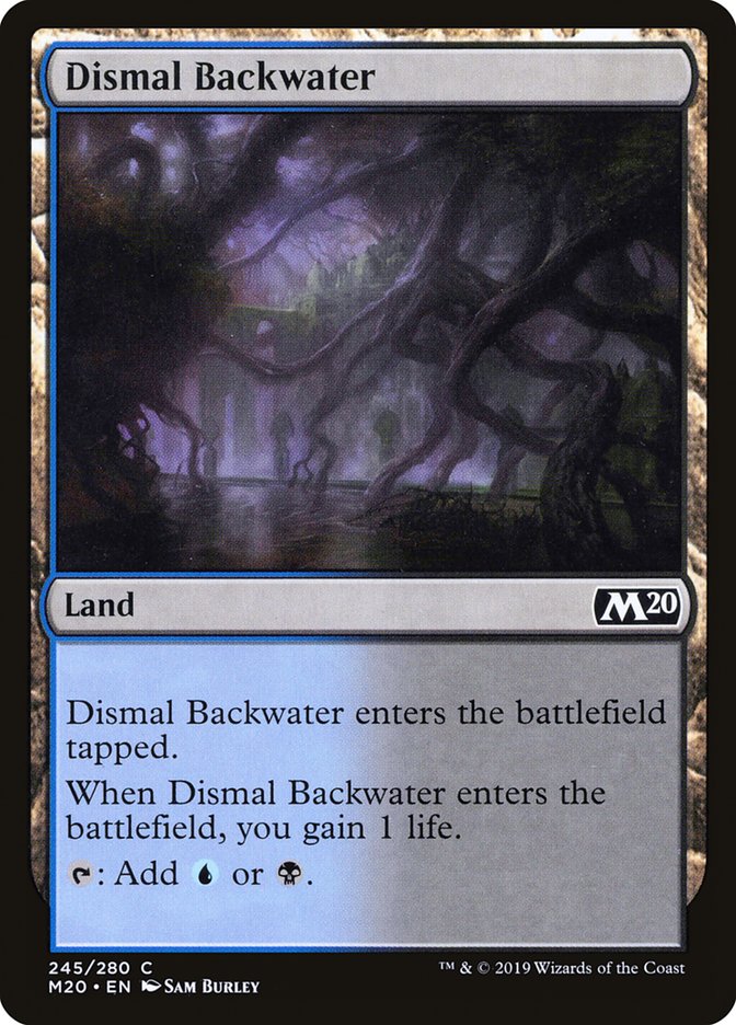 Dismal Backwater [Core Set 2020] | Black Swamp Games