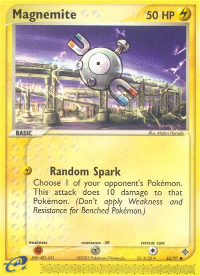 Magnemite (62/97) [EX: Dragon] | Black Swamp Games