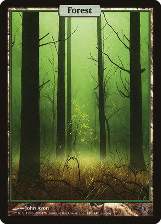 Forest - Full Art [Unhinged] | Black Swamp Games