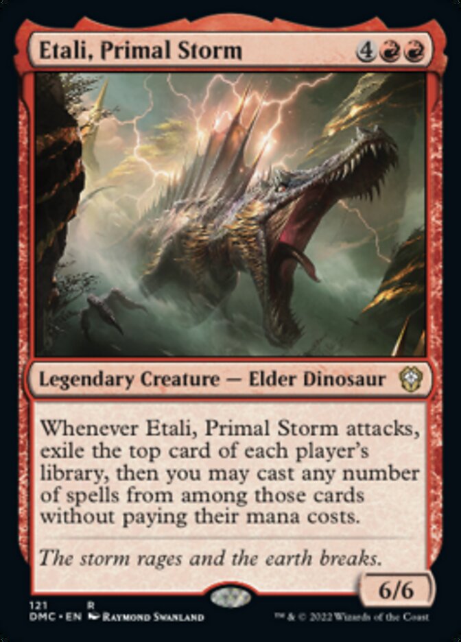 Etali, Primal Storm [Dominaria United Commander] | Black Swamp Games