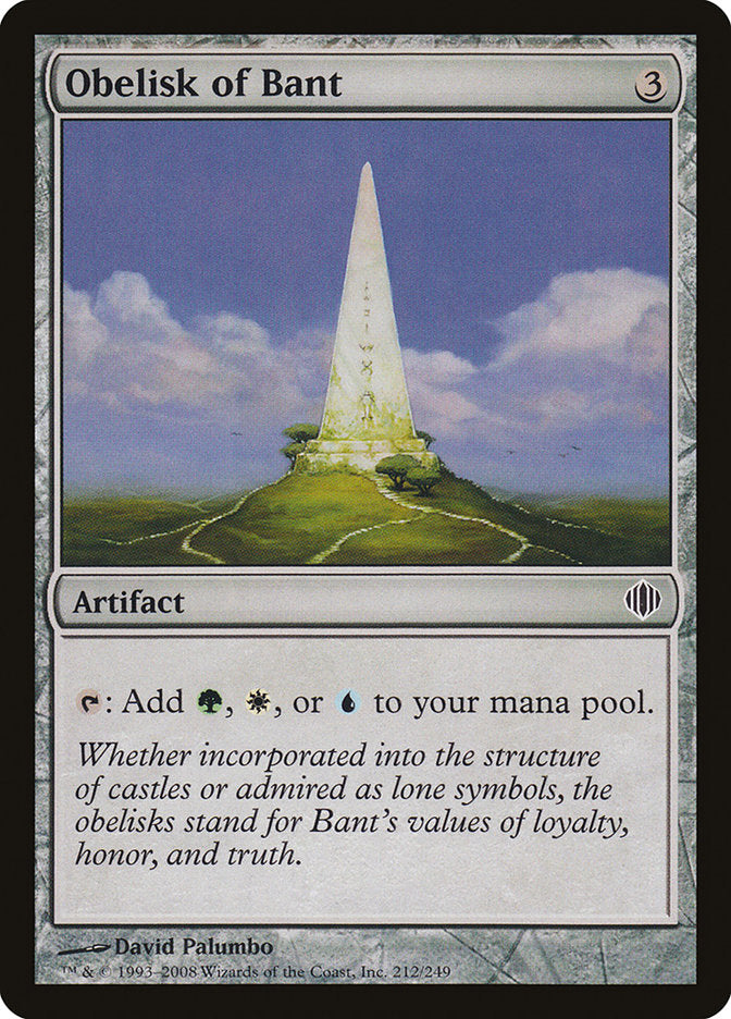 Obelisk of Bant [Shards of Alara] | Black Swamp Games