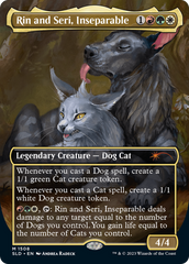 Rin and Seri, Inseparable (1508) // Rin and Seri, Inseparable [Secret Lair Commander Deck: Raining Cats and Dogs] | Black Swamp Games