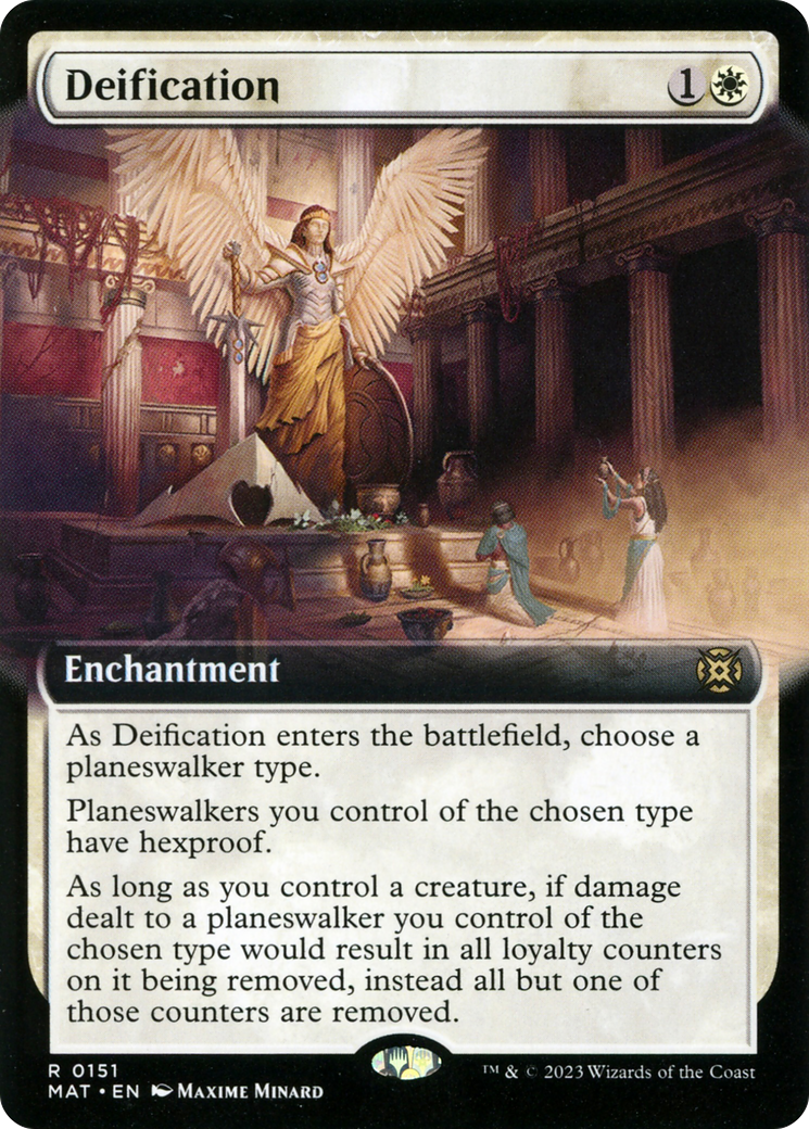 Deification (Extended Art) [March of the Machine: The Aftermath] | Black Swamp Games